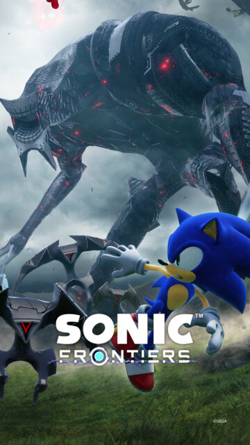 Sonic Frontiers Epic Battle Mobile Wallpaper