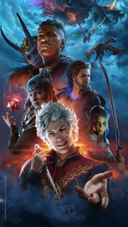 Baldur’s Gate 3 Characters Fantasy Art Mobile Wallpaper