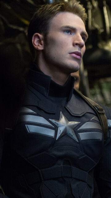 Steve Rogers Stealth Suit Mobile Wallpaper