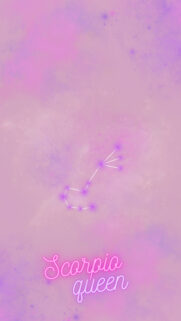 Mystical Scorpio Queen Aesthetic Astrology Constellation Phone Wallpaper