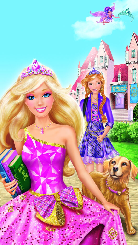 Barbie Princess Charm School Mobile Wallpaper