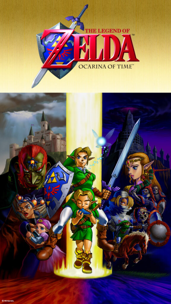 The Legend of Zelda Ocarina of Time High Quality Mobile Wallpaper
