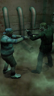 Survival Horror Standoff Mobile Wallpaper