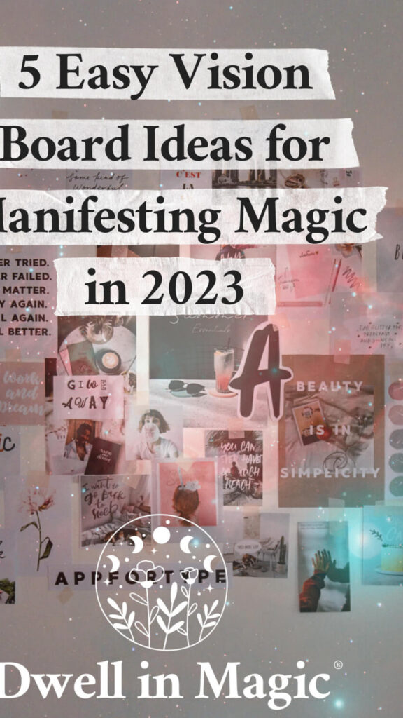 Manifesting Magic Vision Board Ideas for 2023 Spiritual Desktop Wallpaper