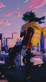 Deku Vigilante Arc Hero Anime Mobile Wallpaper