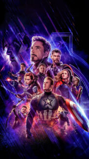 Avengers Endgame Superheroes Mobile Wallpaper 4K
