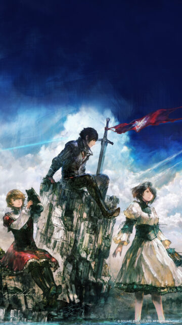 Final Fantasy XVI Trio Art Mobile Wallpaper