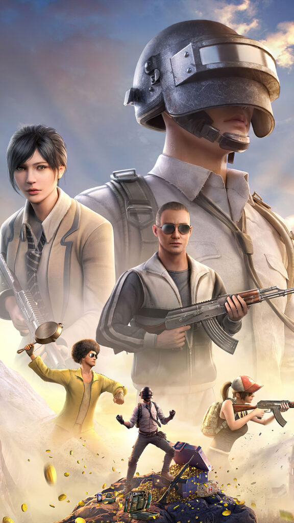 Battle Royale Action Squad Mobile Wallpaper