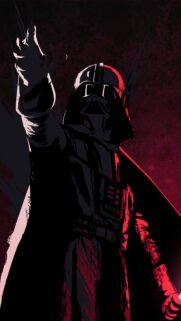 Darth Vader Dark Force Aesthetic Art Mobile Wallpaper