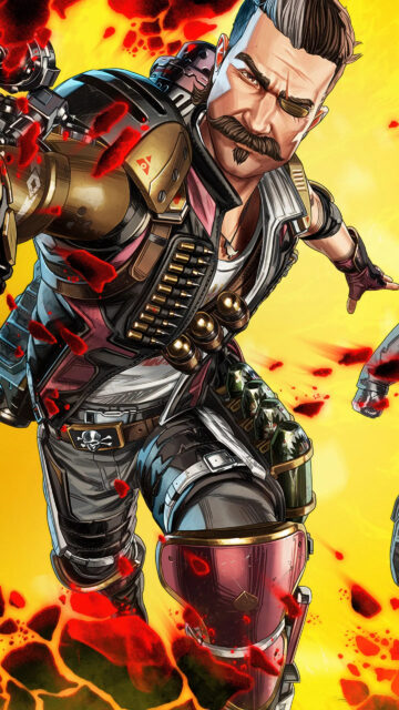 Fuse Apex Legends Soldier Action Mobile Wallpaper