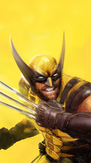 Wolverine Marvel Super Hero High Resolution Mobile Wallpaper