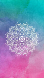 Zen Mandala Spiritual Energy Symbol and Geometric Meditation Art Wallpaper