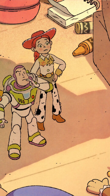 Buzz Lightyear and Jessie Toy Story Mobile Wallpaper