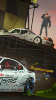 Need for Speed Unbound Urban Drift Mobile Wallpaper
