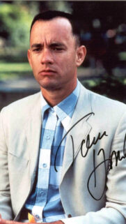 Forrest Gump Portrait Tom Hanks Mobile Wallpaper