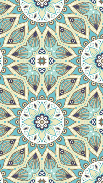 Divine Mandala Spiritual Energy Aesthetic Phone Wallpaper