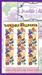 Willy Wonka Lickable Wallpaper Edible Frosting Sheet Mobile Wallpaper
