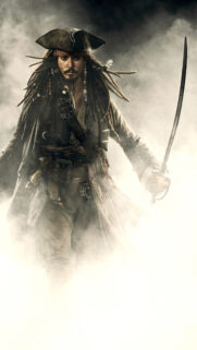 Captain Jack Sparrow Cinematic 4K Mobile Wallpaper