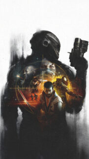 Starfield Sci-Fi Action Character Art Mobile Wallpaper