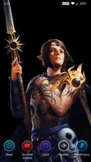 Shadowheart Baldur’s Gate 3 Dark Fantasy Art Mobile Wallpaper
