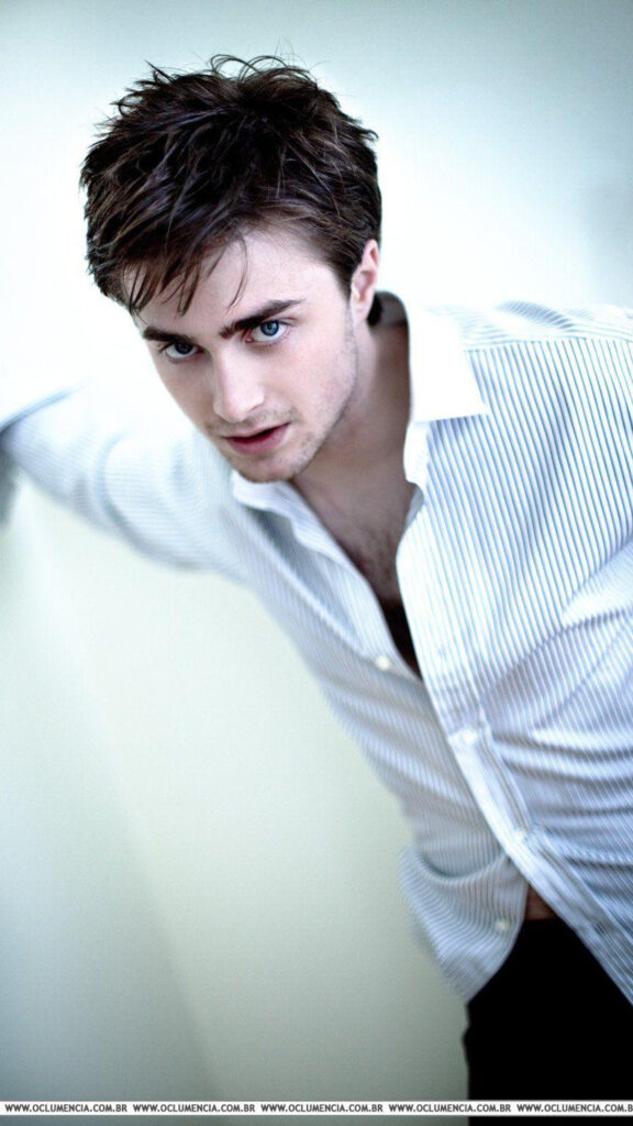 Daniel Radcliffe Intense Portrait 4K Mobile Wallpaper
