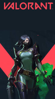 Viper Valorant Character Art Mobile Wallpaper