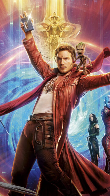 Guardians of the Galaxy Vol. 2 Star-Lord Mobile Wallpaper