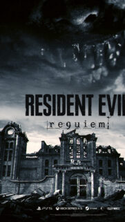 Ruined Police Station Dark Horror Mobile Wallpaper