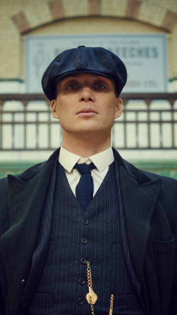 Thomas Shelby Peaky Blinders Portrait Mobile Wallpaper