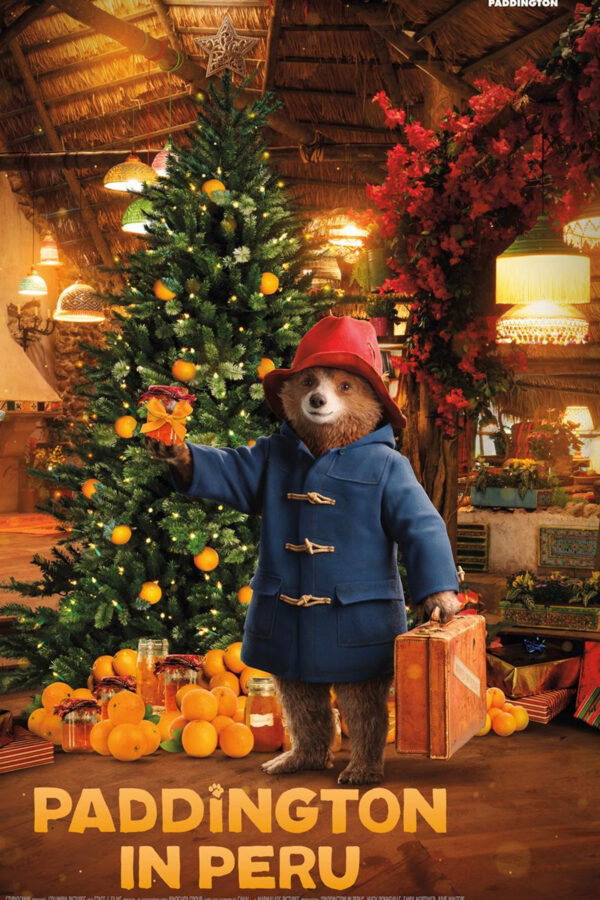 Paddington in Peru Christmas Poster Mobile Wallpaper