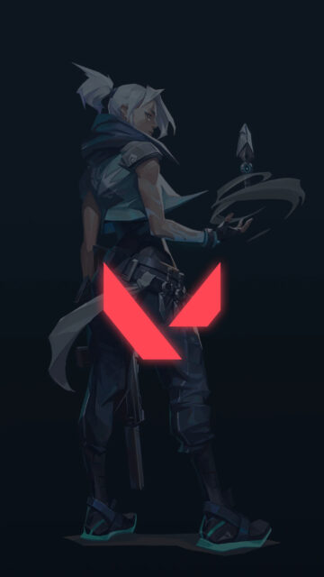 Jett Valorant Assassin Mobile Wallpaper