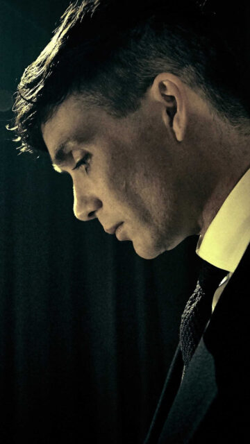 Thomas Shelby Minimalist Profile Mobile Wallpaper