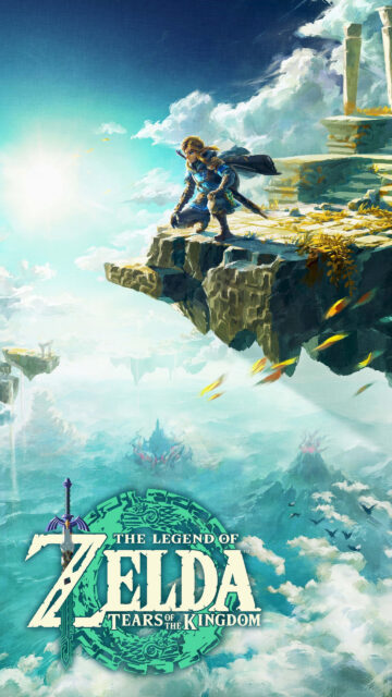 The Legend of Zelda Tears of the Kingdom Mobile Wallpaper