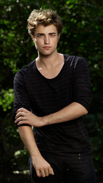 Edward Cullen Portrait Mobile Wallpaper