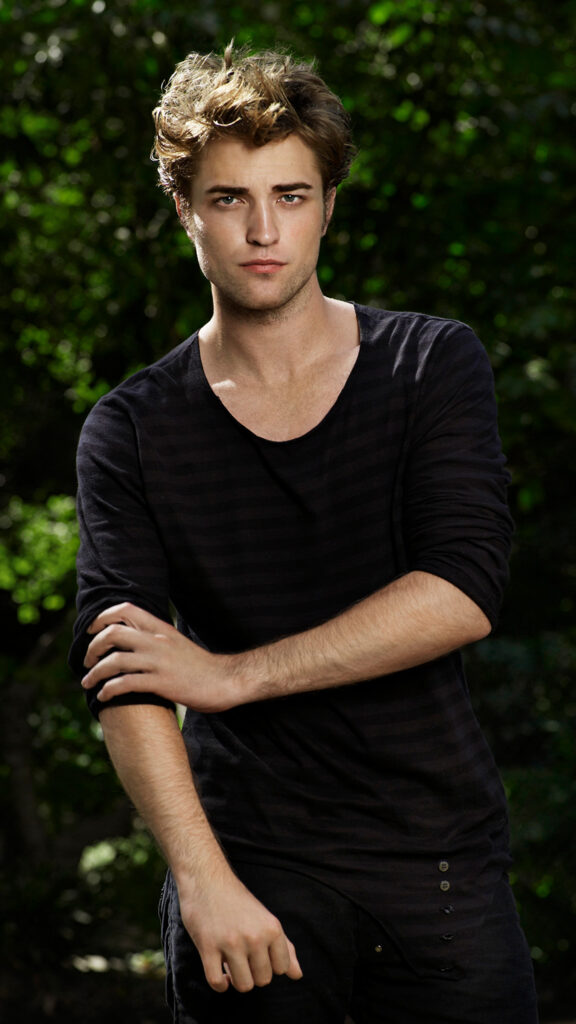 Edward Cullen Portrait Mobile Wallpaper