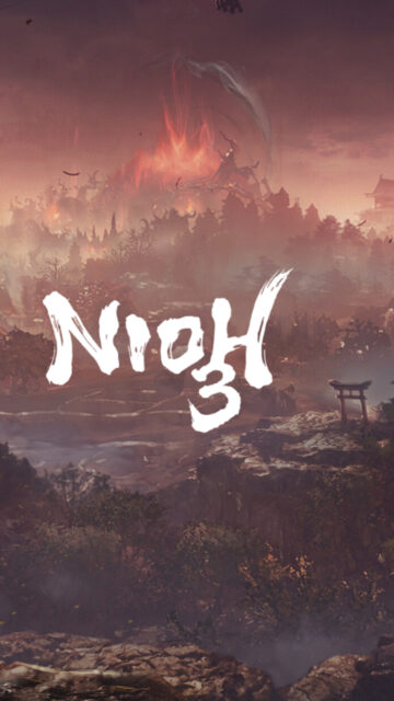 Dark Fantasy Japanese Landscape Nioh Mobile Wallpaper