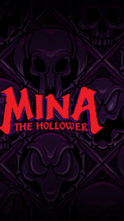 Mina the Hollower Horror Skull Graphic Mobile Wallpaper