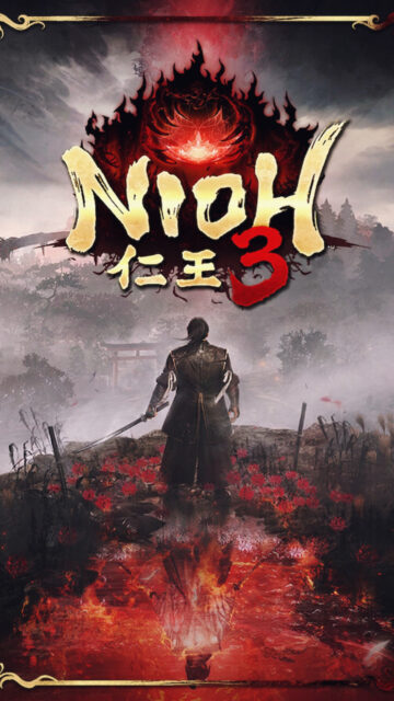 Nioh Samurai Warrior Dark Fantasy Mobile Wallpaper