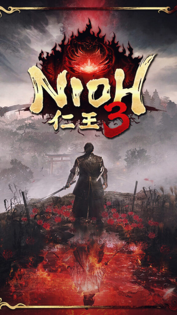 Nioh Samurai Warrior Dark Fantasy Mobile Wallpaper