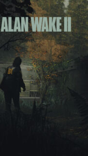 Saga Anderson in Dark Forest Alan Wake 2 Mobile Wallpaper