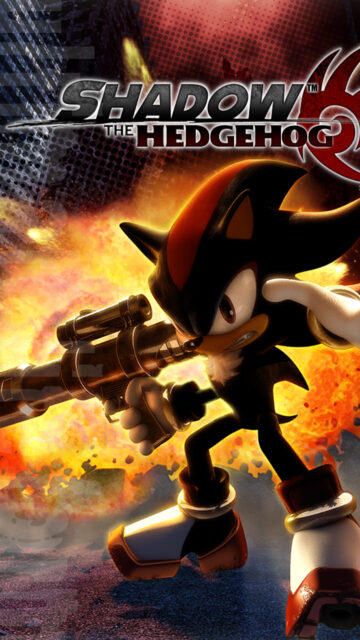 Shadow the Hedgehog Action Game Mobile Wallpaper