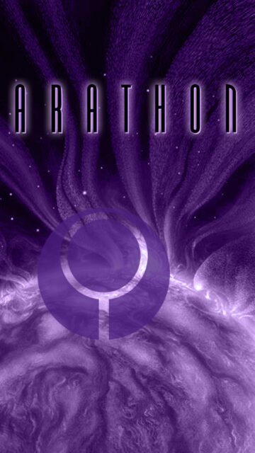 Arathon Celestial Purple Abstract Mobile Wallpaper