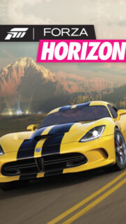Yellow Sports Car Forza Horizon Mobile Wallpaper