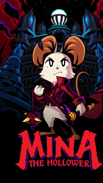 Mina the Hollower Protagonist Portrait Mobile Wallpaper