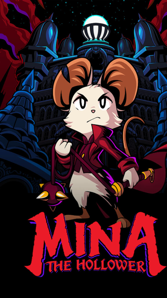 Mina the Hollower Protagonist Portrait Mobile Wallpaper