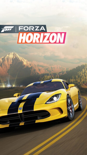 Yellow SRT Viper GTS Mobile Wallpaper