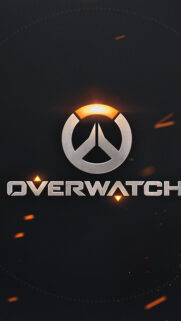 Overwatch Logo Minimalist Mobile Wallpaper