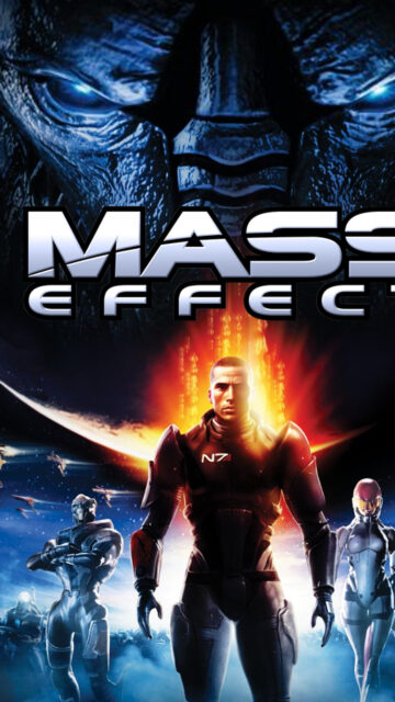 Mass Effect Commander Shepard Action Mobile Wallpaper