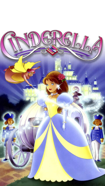 Cinderella Magical Fairytale Scene Mobile Wallpaper
