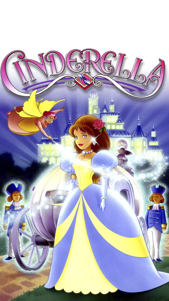 Cinderella Magical Fairytale Scene Mobile Wallpaper